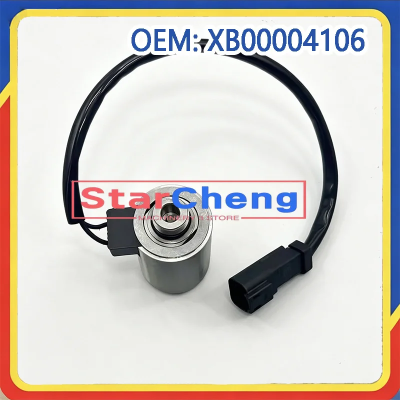 Pilot Value Hydraulic Pump Solenoid Valve XB00004106 for Excavator ZX30U-5A ZX35U-5A