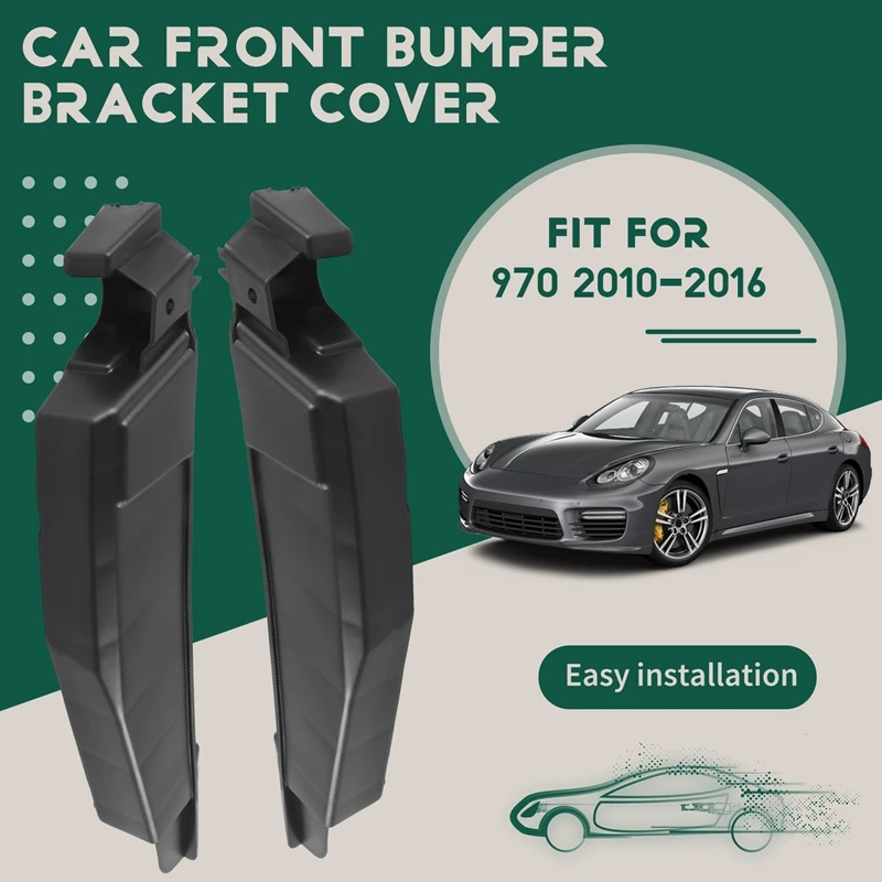 

1 пара, передний и Нижний Бампер Автомобиля LHD для Porsche Panamera 970 2010-2016 L 97050555301 R 97050555401