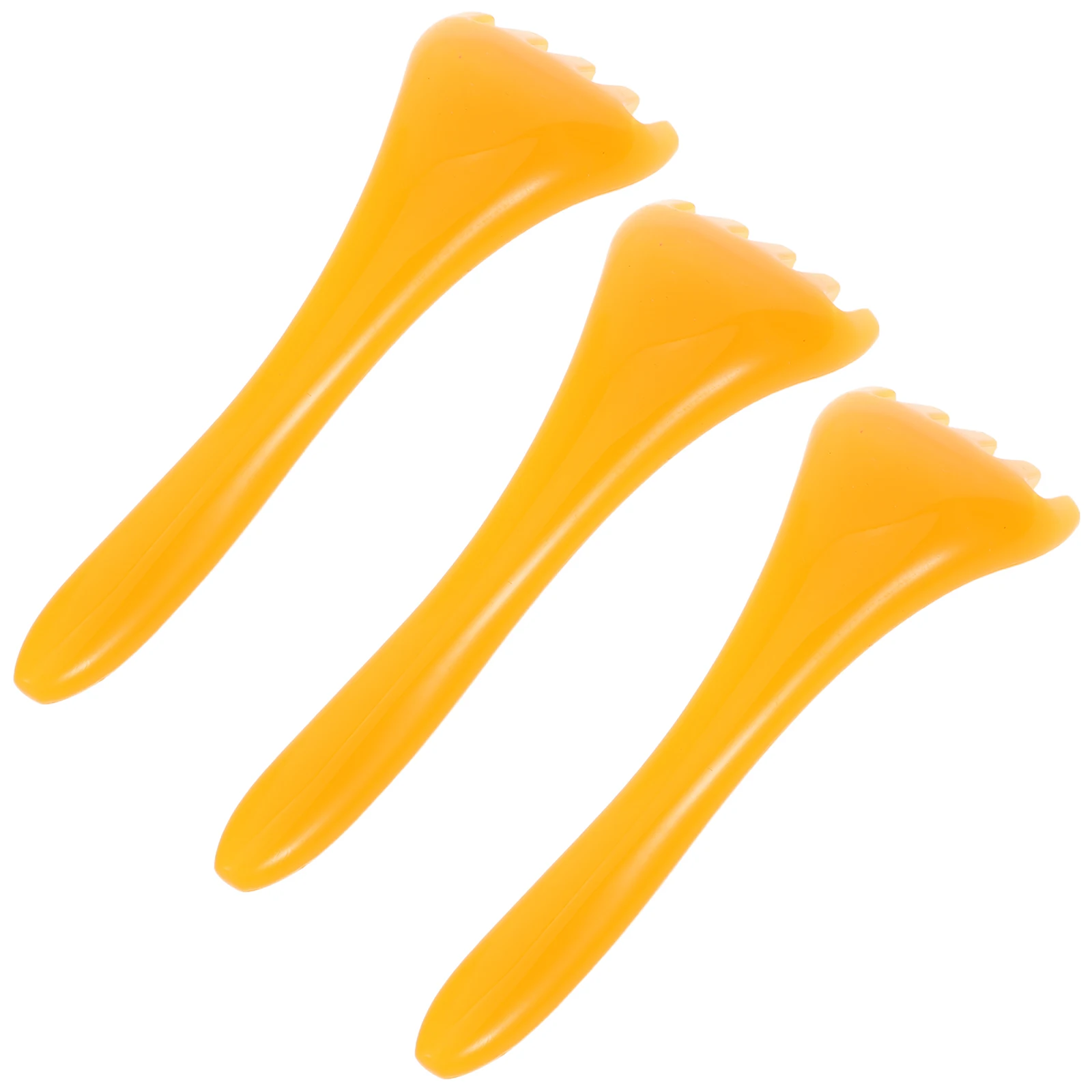 

3 шт., массажеры для кожи головы, портативная ручная расческа из смолы с пятью когтями, стимуляция глубокого меридиана, многофункциональный спа-инструмент для головы волос