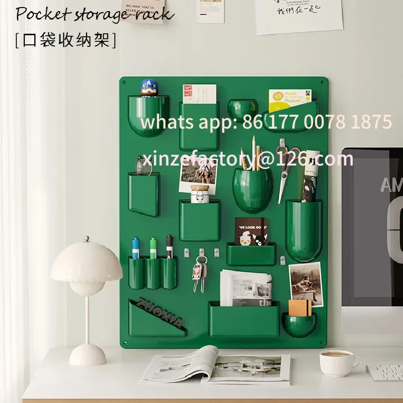 

Customizable Wall Holder Offices Kitchen Organizer Desktop Wall Storage Rack Organiser Workshops Bathrooms Estante Para