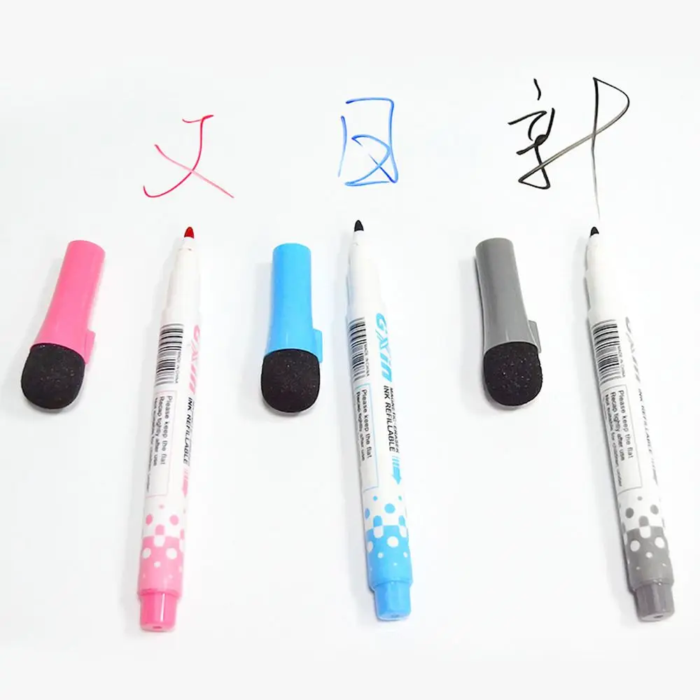 Gifts Kids Memo Magnets Record Fridge Whiteboard Marker Erasable Whiteboard Pen Magnetic