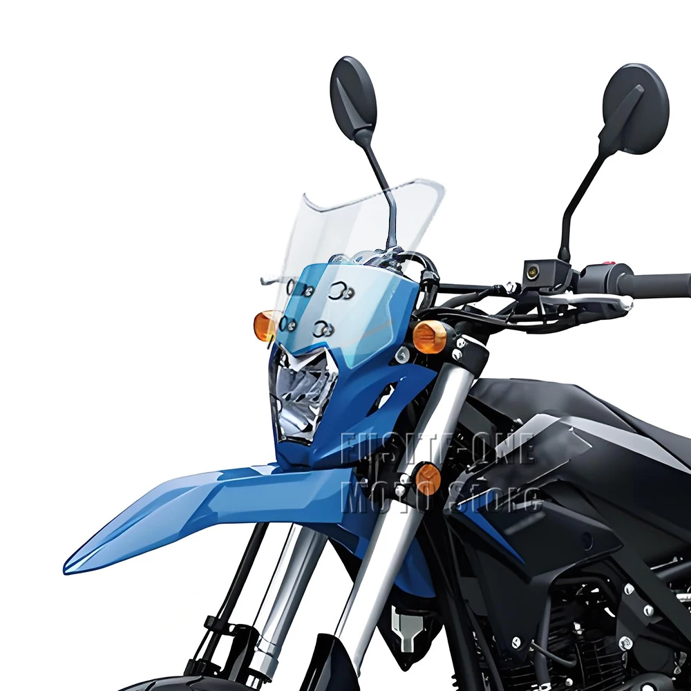 

For Kawasaki KLX 230SM 2021 2022 2023 motorcycle adventure windshield extension style Windscreen Wind Deflector Screen