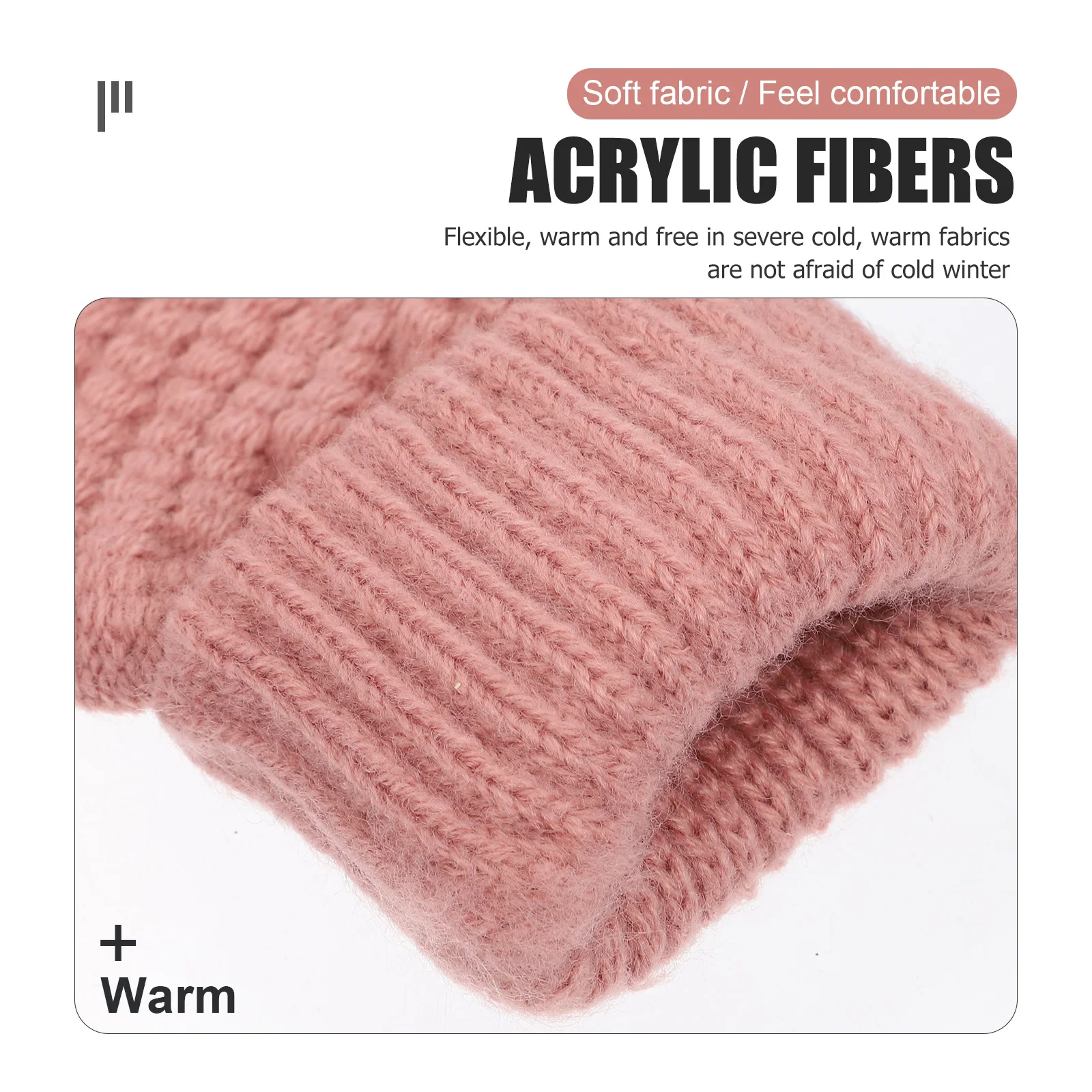 

2pcs Windproof Touchscreen Thermal Warm Winter Sports Gloves For Women Anti-Slip Outdoor Skiing Cycling Mitts Fishing Hiking