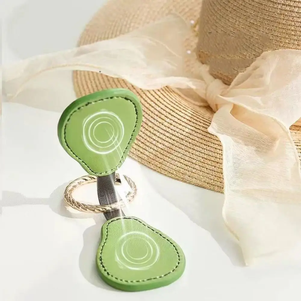 مكافحة خسر بو الجلود زهرة المغناطيسي قبعة كليب المحفظة مشبك المحمولة قبعة تخزين قبعة حامل المنظم أداة معلقة على حقيبة