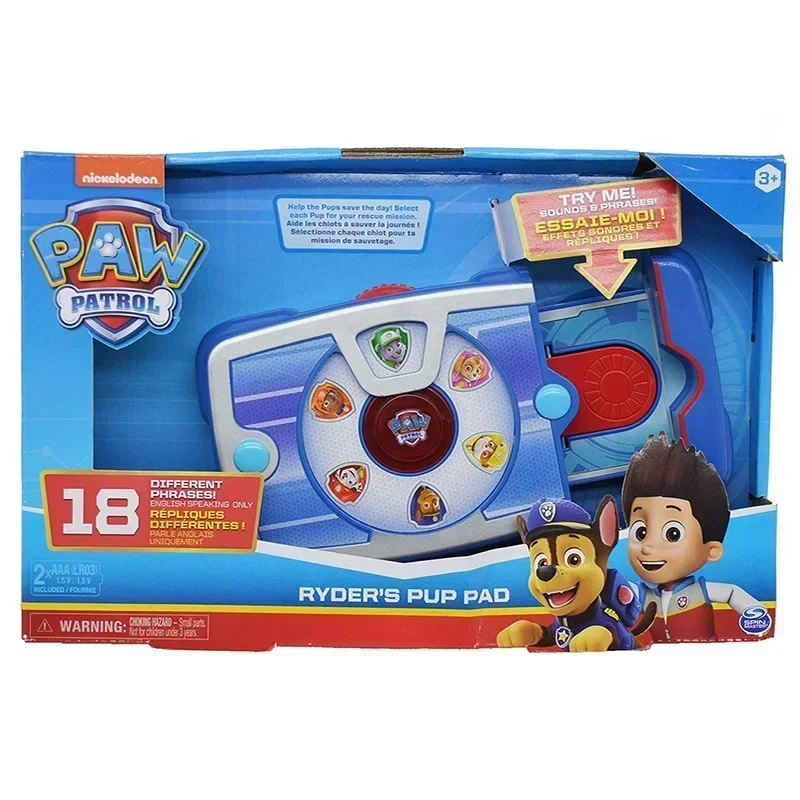 

Original Paw Patrols Ryder Interactive Pup Pad with 18 Sounds for Kids Aged 3+ Children Toy Birthday Gift Doll Christmas Gift