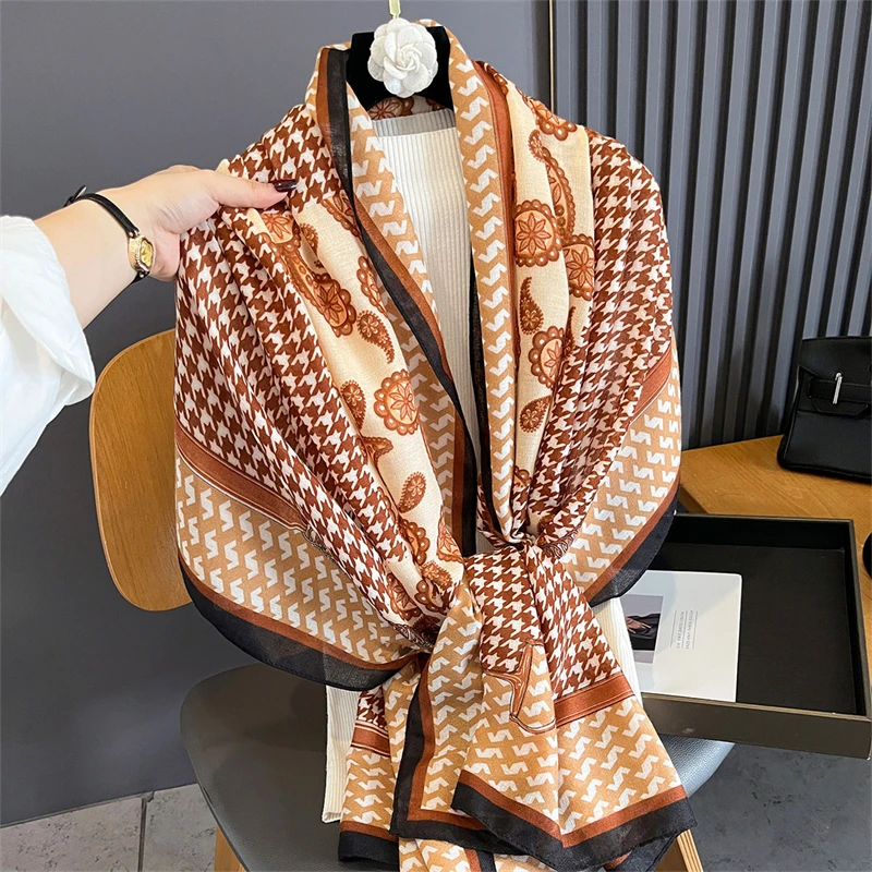 

Luxury Brand Scarf Love Cotton Shawl Lady Wrap Large Pashmina Hijab Headband Scarves Islamic Turban Bufanda Foulard Stoles