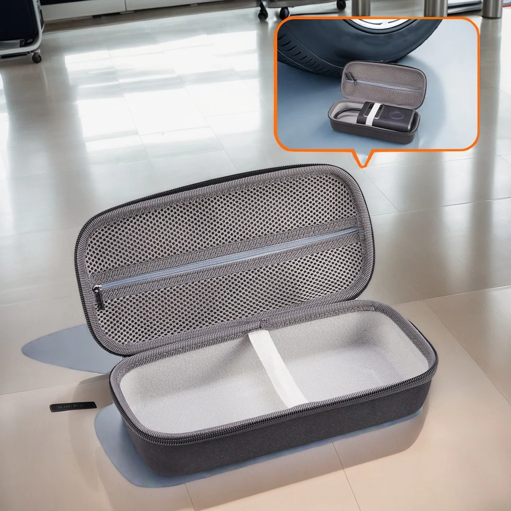 AliExpress lousxy Hard Case for Xiaomi Electric Air Pump 2 Pro Car Bicycle Tire Inflator Storage Bag for Air House Connector Air Tube (Box Only)