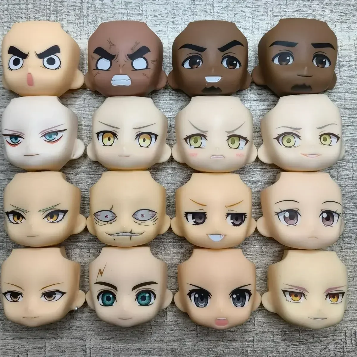 

GSC clay face doll accessories