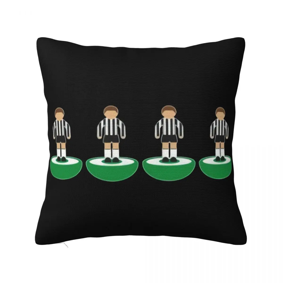 Subbuteo Back Four Notts County Black S Of All Sizes Men Pride Print Kawaii Fashion Selling Pillow Case