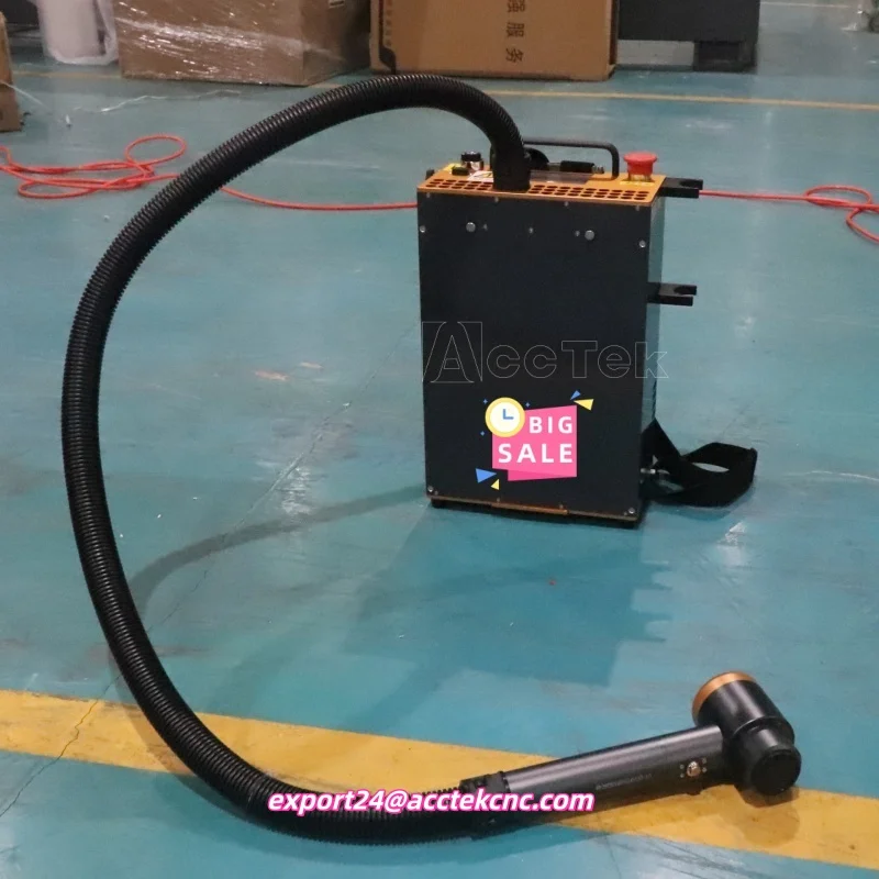 

Portable 100W 200W 300W Pulse Laser Cleaning Machine Backpack Type Used for Rust Removal on Stainless Steel Wood Stone