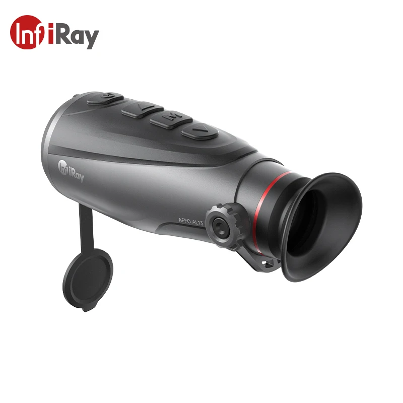 InfiRay กลางแจ้ง AL13 Thermal Imaging Night Vision Monocular 384*288 ความละเอียดสําหรับล่าสัตว์กล้อง IR