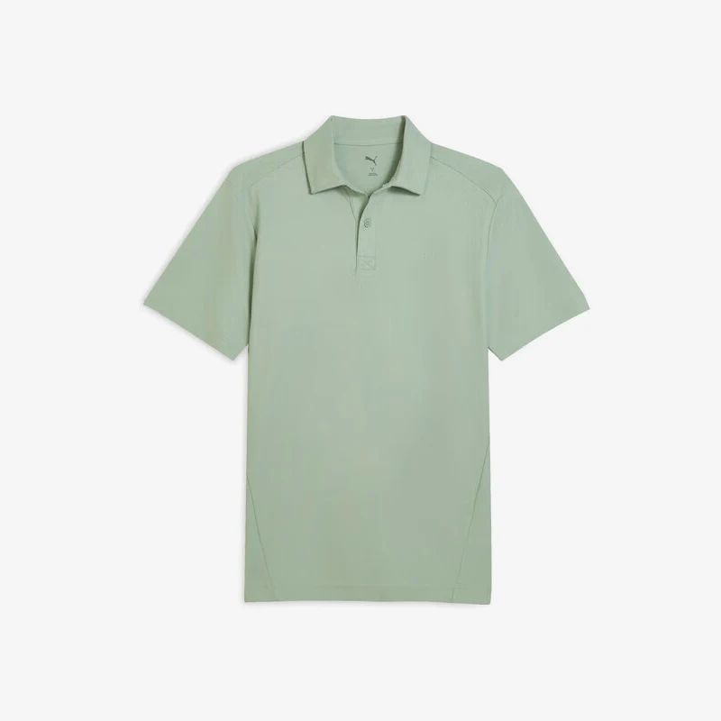 

Оригинальная мужская футболка-поло Puma 2025 года с воротником и трикотажными вставками, дышащая, артикул 690191-86