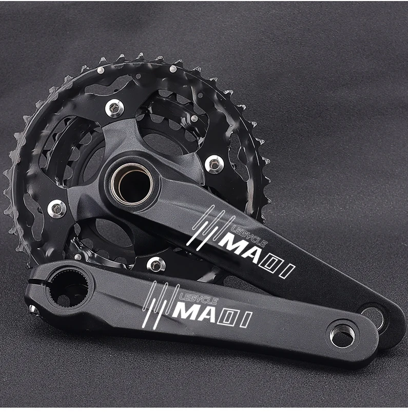 Mountain Bike Hollow Integrated Chainring, Retrofit and Upgrade, Universal Chainwheel, Sprocket, 9-Speed, 10-Speed Crank Set