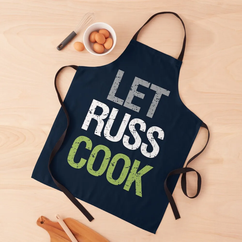 

let russ cook Apron household items halloween apron