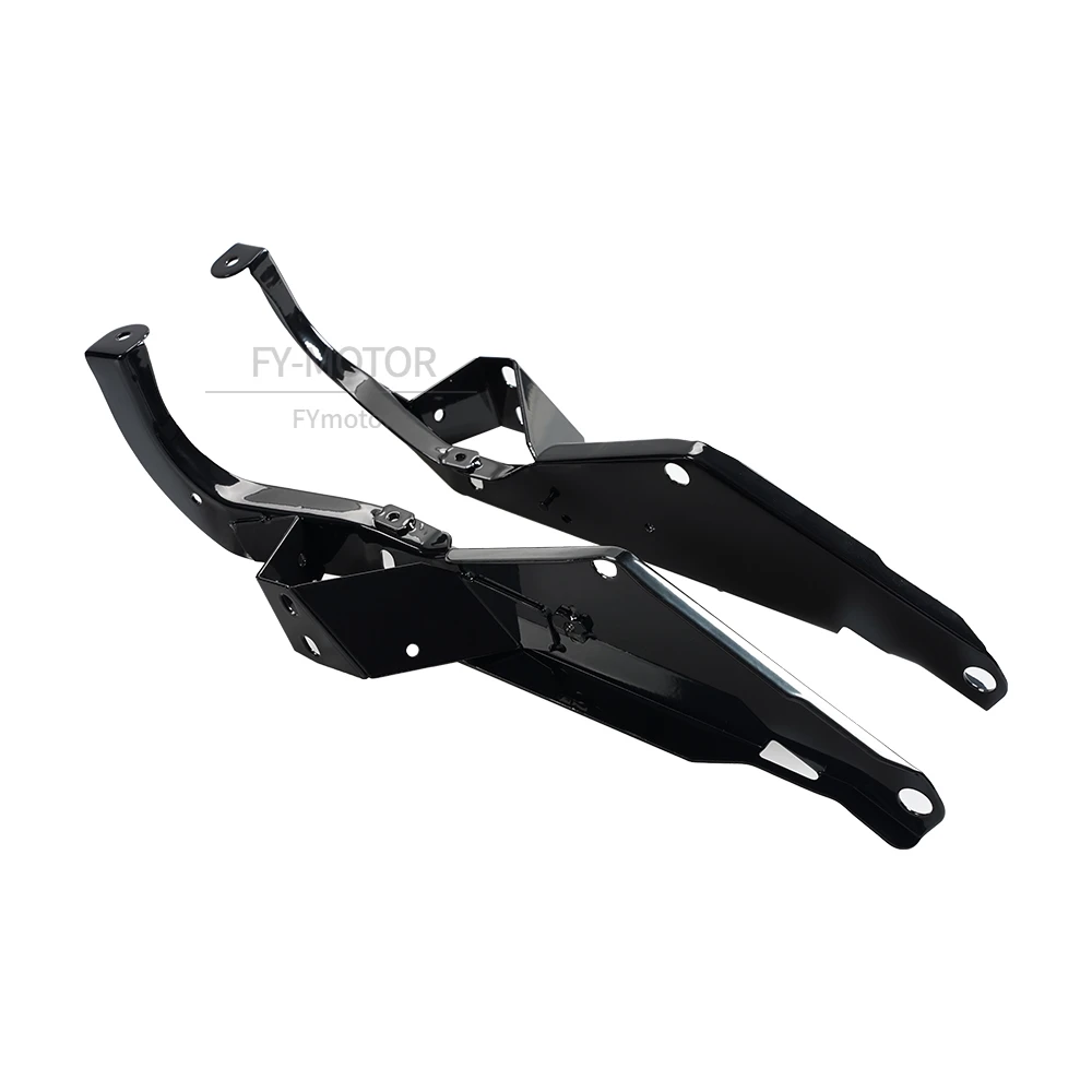 Zewnętrzna głowica motocykla Batwing Fairing wspornik pomocniczy pasuje do Harley Electra Glide FLHT i przemieszczanie się po ulicy FLHX 1996-2013 — zdjęcie 4