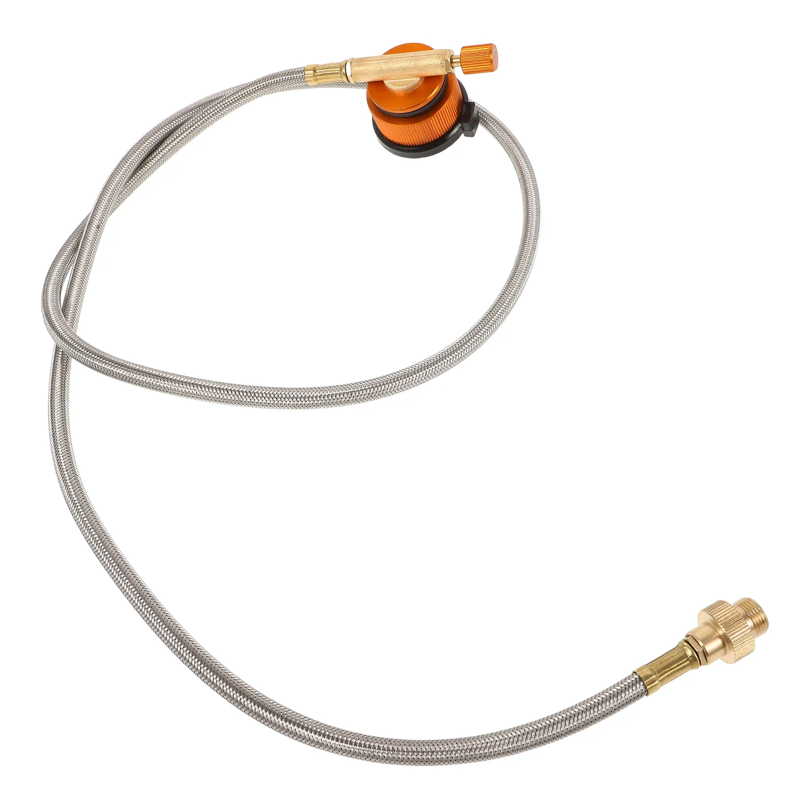 

Propane Adapter 1M Extension Gas Tank Converter Camping Hiking Outdoor Propane Hose With Adapter Stove Parts Durable