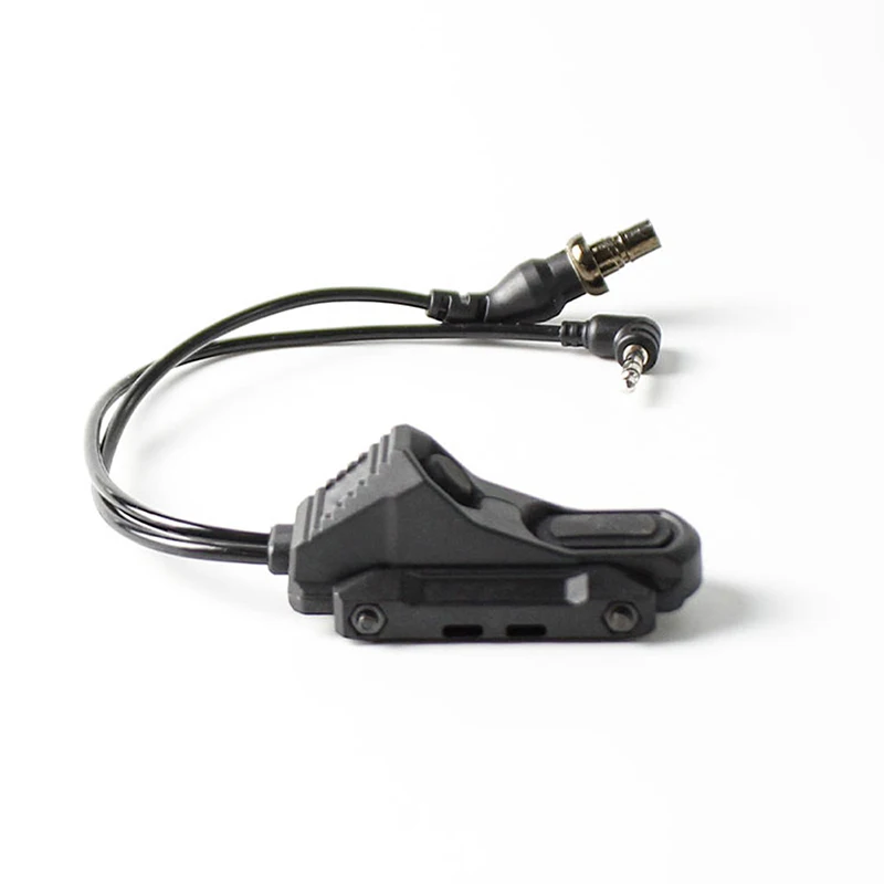 Dual control by wire MOD 3.5 PEQ SF mouse tail flashlight L3 real number interface dual function