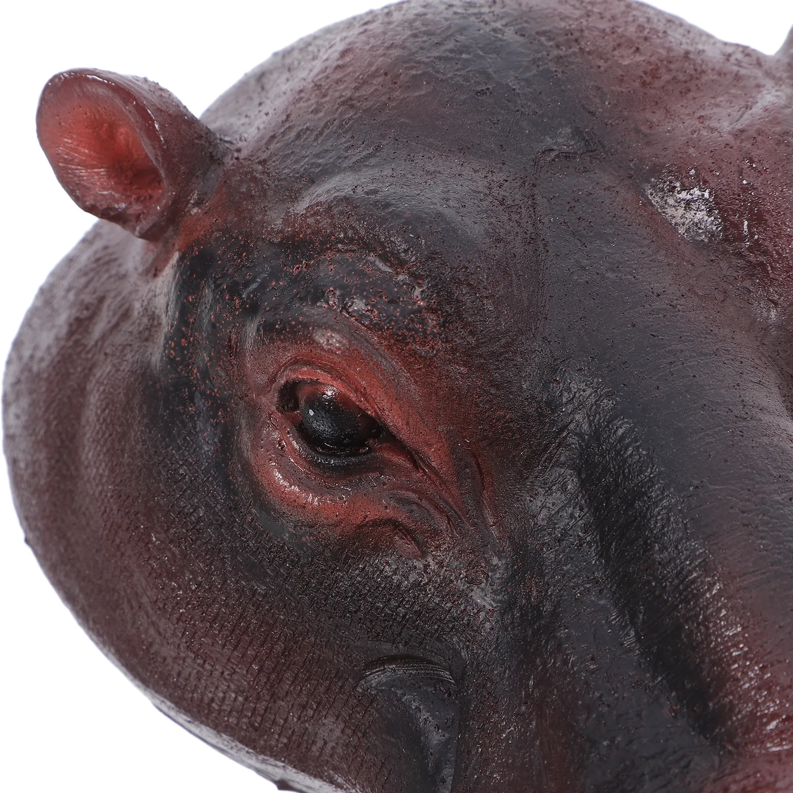 Floating Hippo Ornament Resin Pond Sculpture Waterproof Garden Decor for Outdoor Aquarium Fish Tank Decoration Artistic Animal