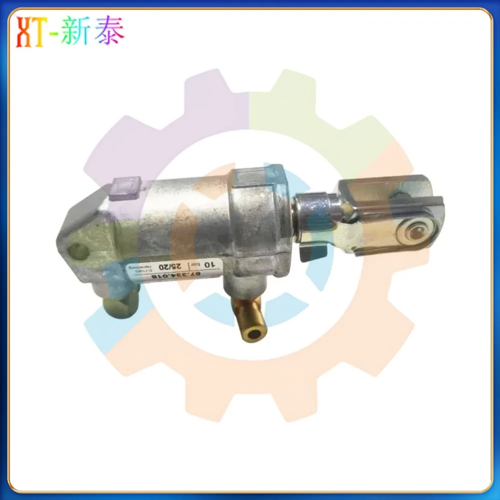 Offset Printer Part Small Air Cylinder With Copper Head 87.334.018 Pneumatic Cylinder CD102 SM102 Printing Machine Parts