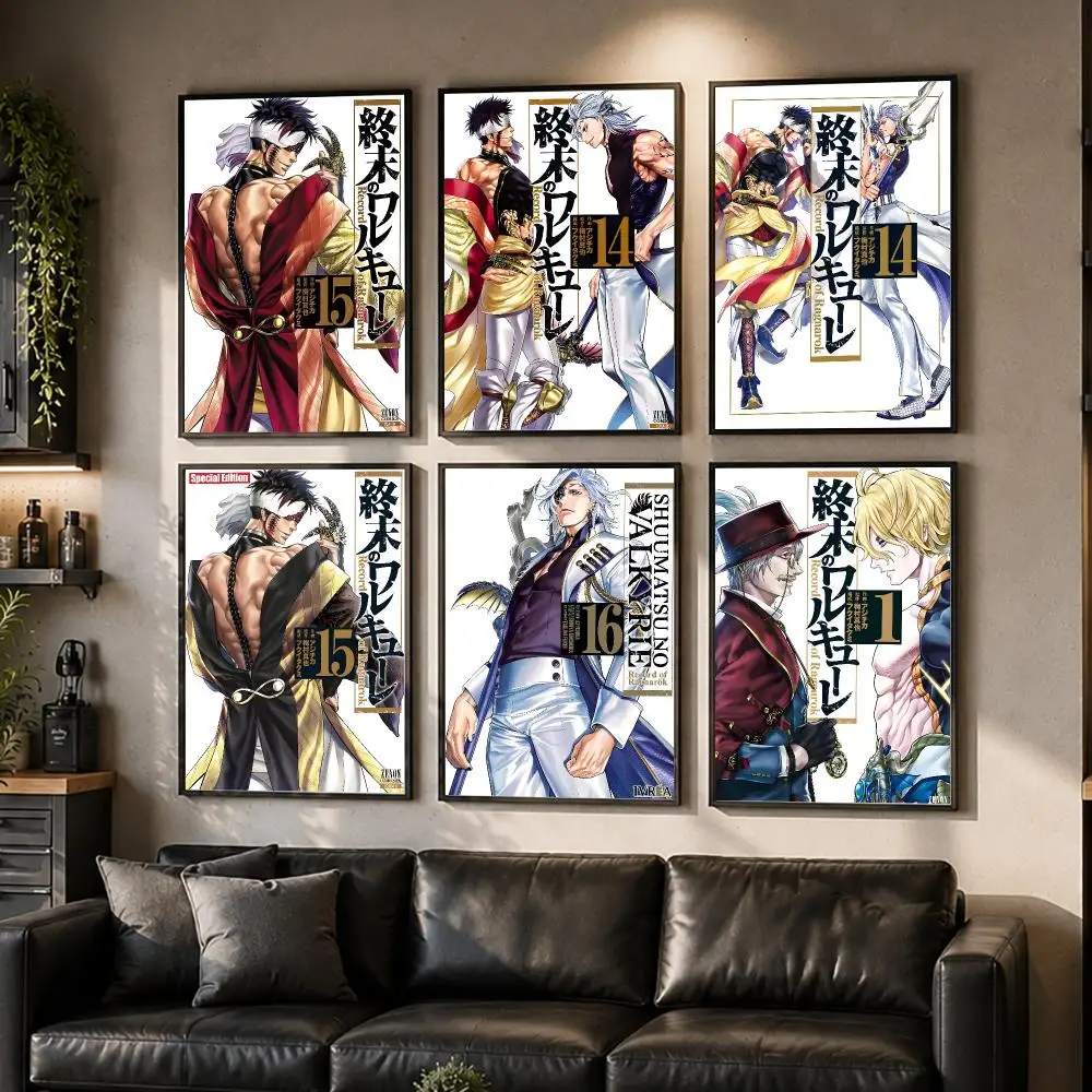 R-Record Of R-Ragnarok Cartoon Poster HD Waterproof Self-Adhesive Wall Art – Multi-Scene Use Top Gift Pick