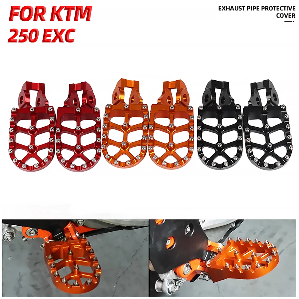 Footrest Footpegs Foot Pegs Pedal For KTM SX SXF EXC EXCF XC XCF X-CF XCW EXC-F 125 250 300 - 500 501 TX FX TE FE TC FC FS 85