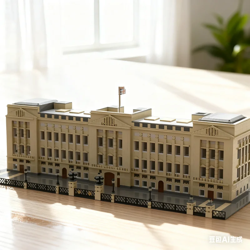 3331 elementów MOC Pałac Buckingham Model Klocków Konstrukcyjnych Architektura Zabawki do Składania Prezent na Boże Narodzenie Kreatywny Pomysł Klocki dla Dzieci