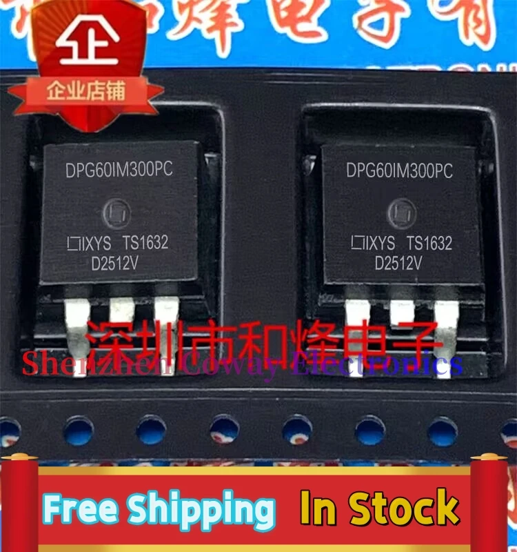 10PCS-30PCS DPG60IM300PC 60A300V TO-263 Tersedia