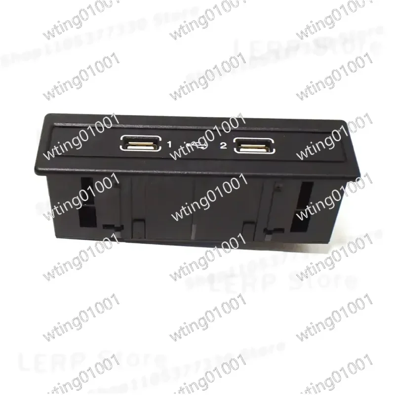 for X-T A2058200326 for C W205 Dual USB Multimedia Interface Adapter Box Audio Video Connection Module Car Play Support