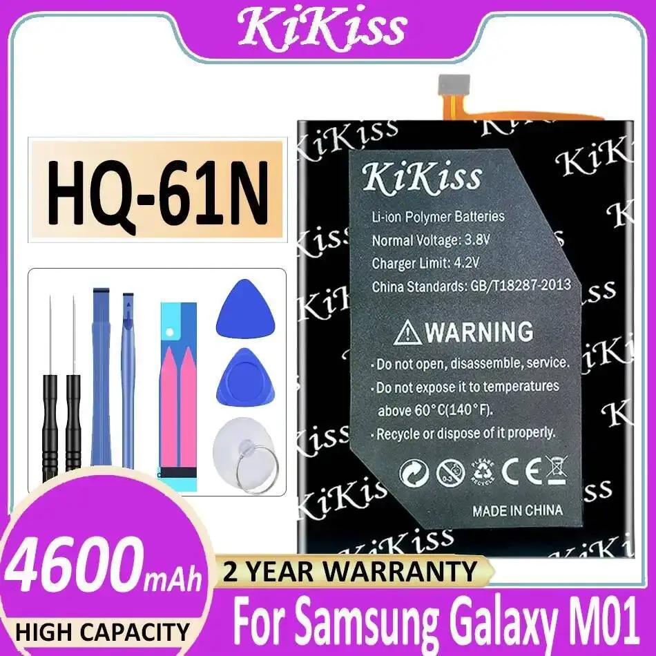 

Для Samsung Galaxy M01 SM-M015f HQ-61N 4600 мАч аккумулятор мобильного телефона надежное питание