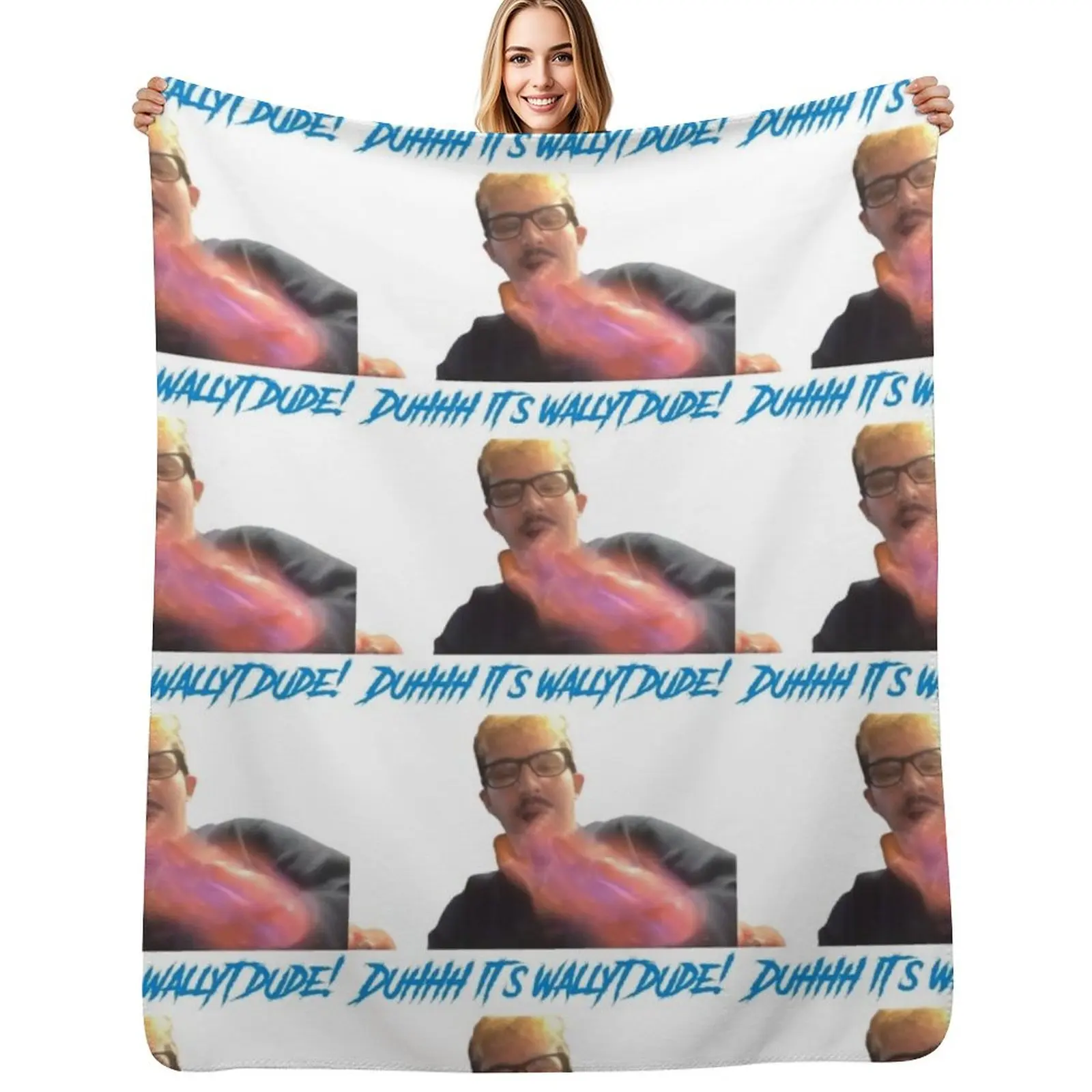 

its wallyt dude! Throw Blanket Sleeping Bag Luxury St Soft Big Comforter Blankets