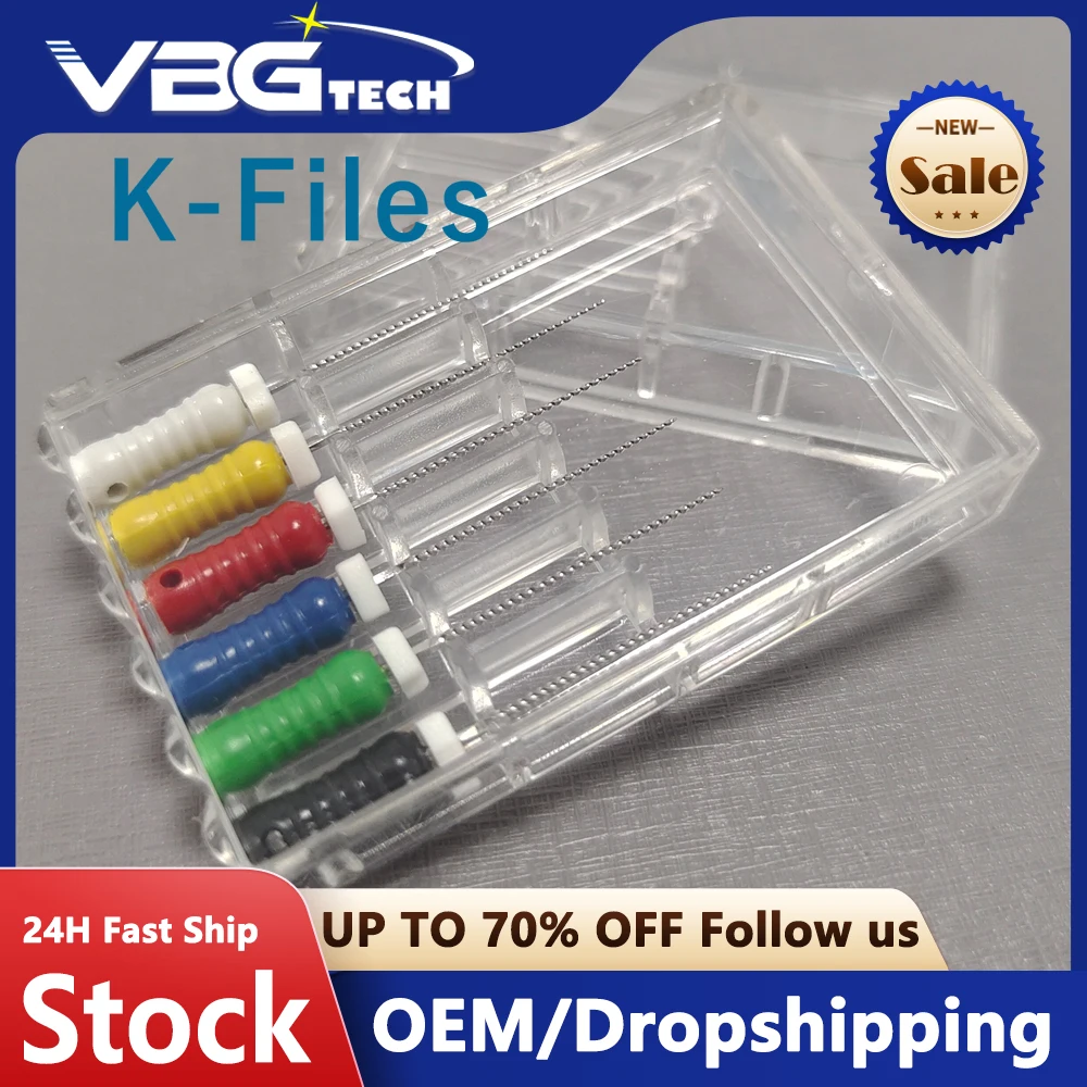 

Dental K File 21/25/31mm Stainless Steel Endodontic Instruments 08# 10# 06#15-40# 45-80# H/Reamers Spreaders Pluggers F Drill