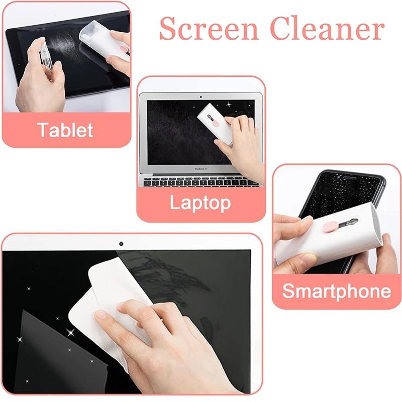 Computer Keyboard Cleaner Brush 7 in 1 Electronic Kit For iPad Bluetooth Earphone Phone Cleaning Tools Cleaner Keycap Puller Kit