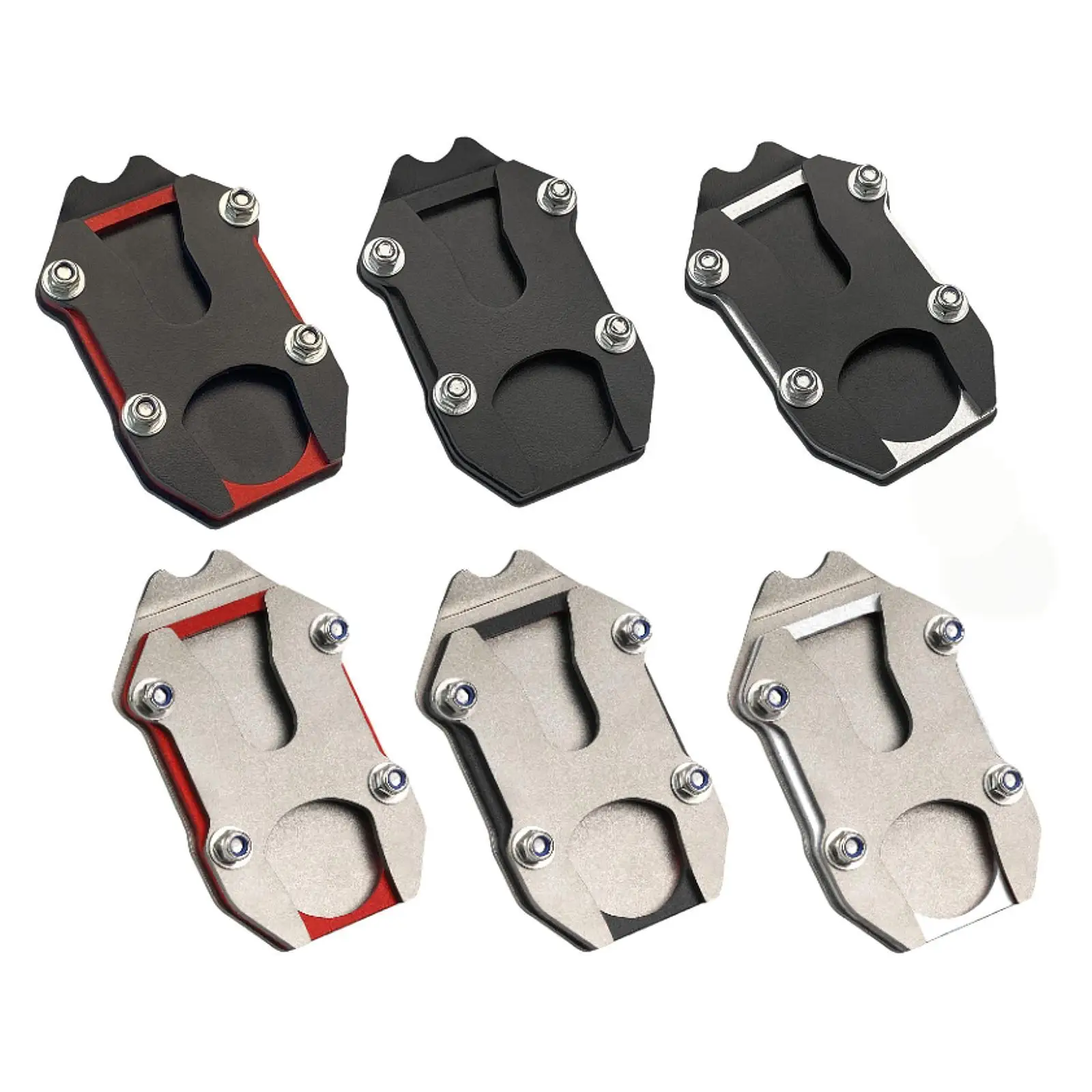 Motorcycle Kickstand Pad Easy to Use Stable Premium Practical Easy to Install Foot Side Stand Extension Pad for Honda ct125