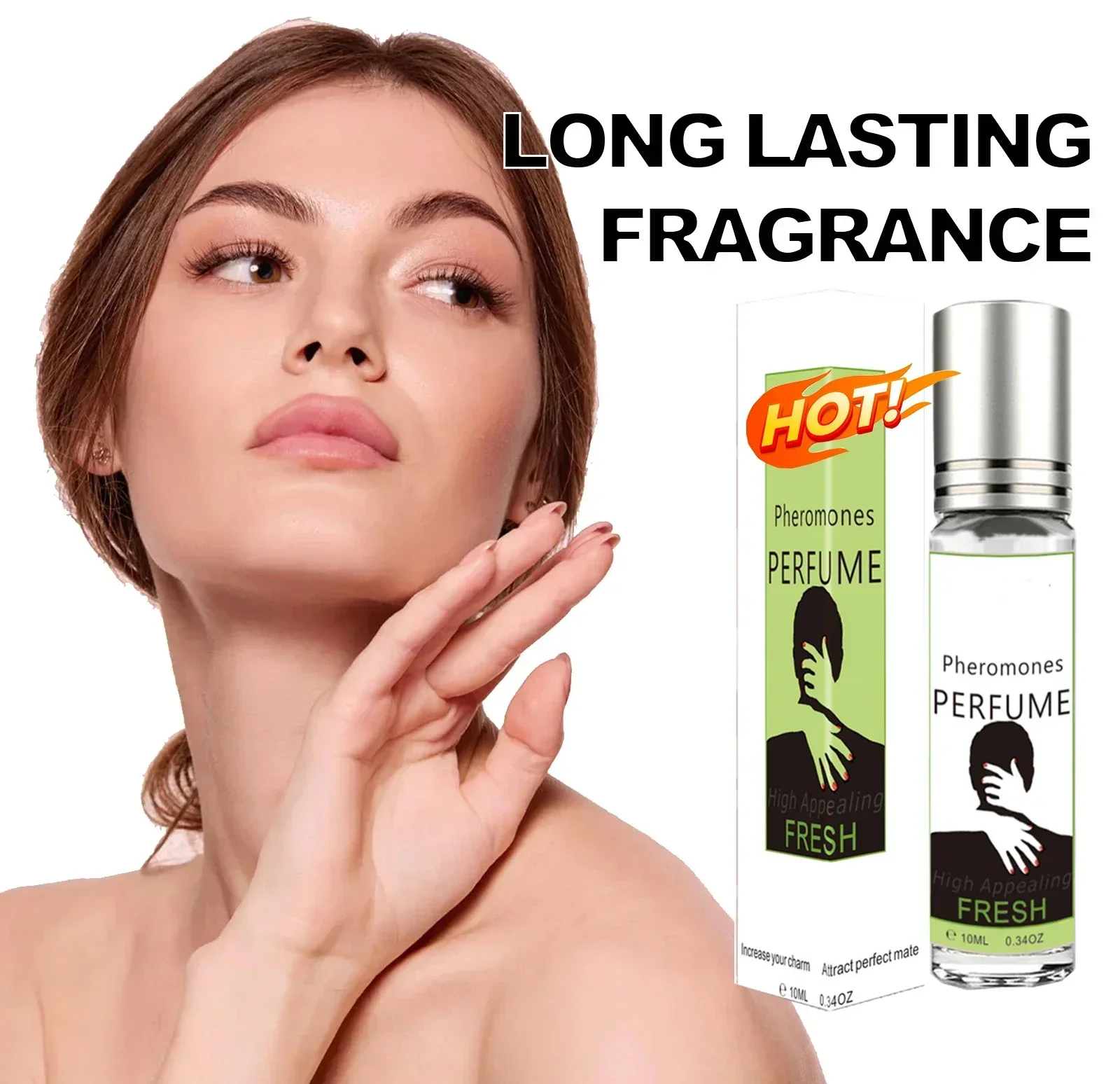 Profumo aromatico a lunga durata oli essenziali Sexy sessuale flirtare olio di profumo di feromone per uomini e donne