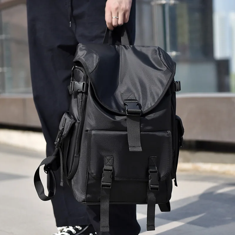 Europe and the United States new backpack students leisure light travel backpack large capacity fashion Joker laptop bag.