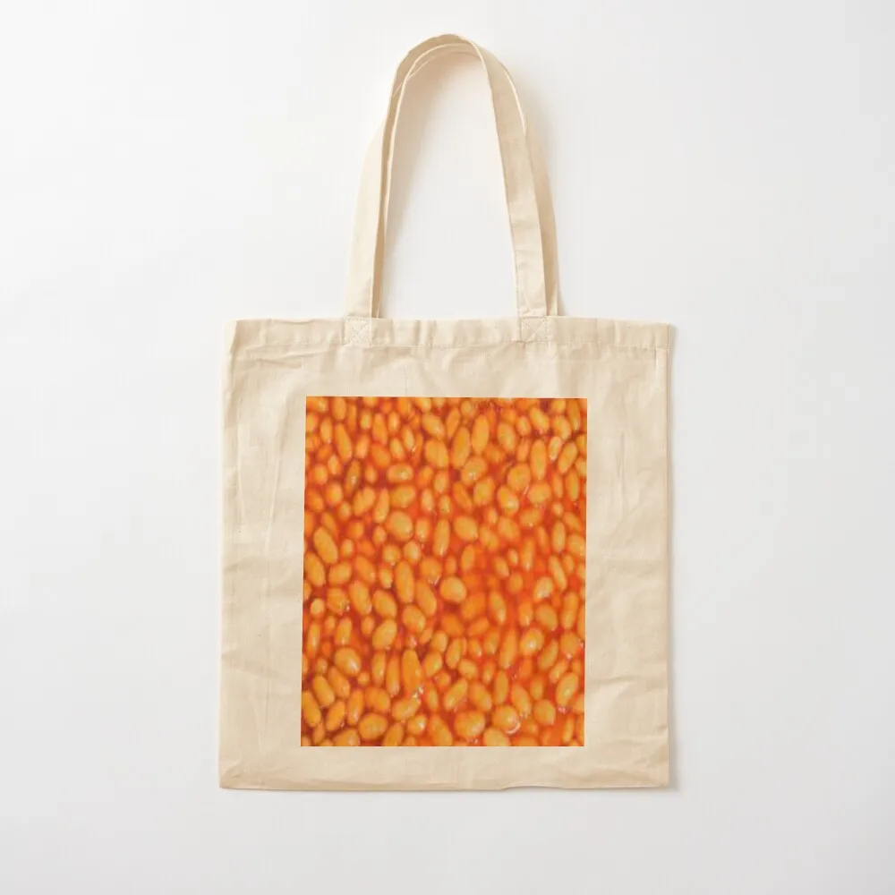 

baked beans Tote Bag cloth bag woman shopper bag women canvas Canvas Tote