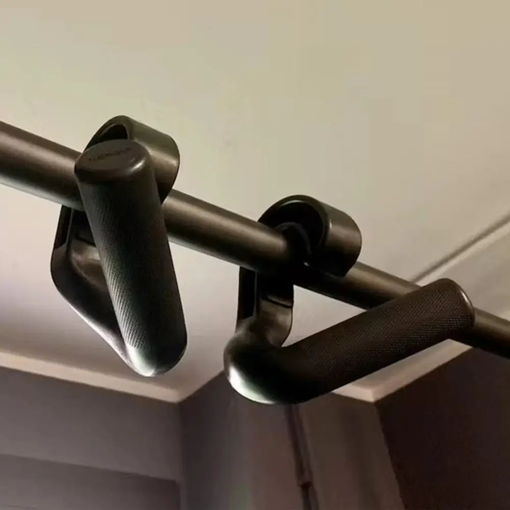 

1 пара ручек для фитнеса с крючком 45 ° Спортивная ручка для подтягивания в тренажерном зале, профессиональная многофункциональная ручка для тяжелой атлетики, тренажерный зал