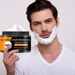 Men's Hair Removal Cream Armpit Leg Arm Hair Removal Agent Painless Hair Growth Inhibitor Moisturizing Repair Body Care 60g