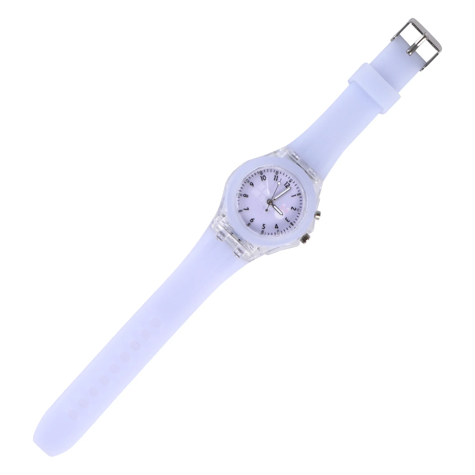 漫画の発光時計 調節可能なストラップ付き 光るデザイン 防水時計 パーティー ホリデーギフト用