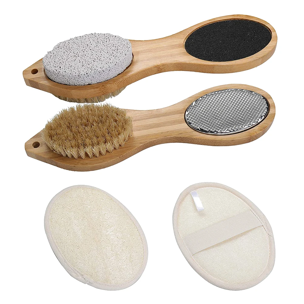 

1 set Foot Care Pumice Stone Premium Pedicure Board Smooth Grinding Durable Handle Household Feet Massager Large Surface