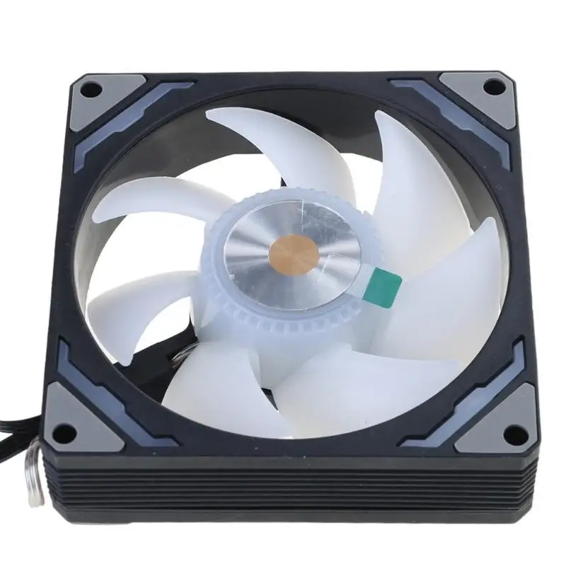 

Вентилятор 652F 90 мм с ШИМ и подсветкой ARGB 9025 Вентилятор ЦП для настольного охлаждающего вентилятора 9 см