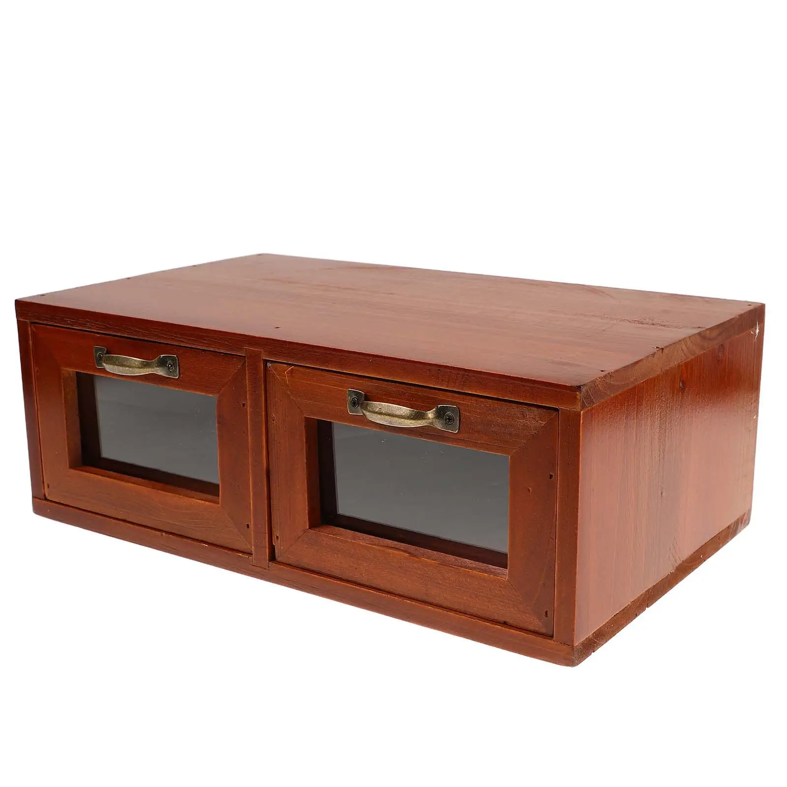Wooden Desk Storage Organize Organizer Ergonomic Monitor Riser Drawer Desktop Shelf Pc Laptop Computer Office Clutter