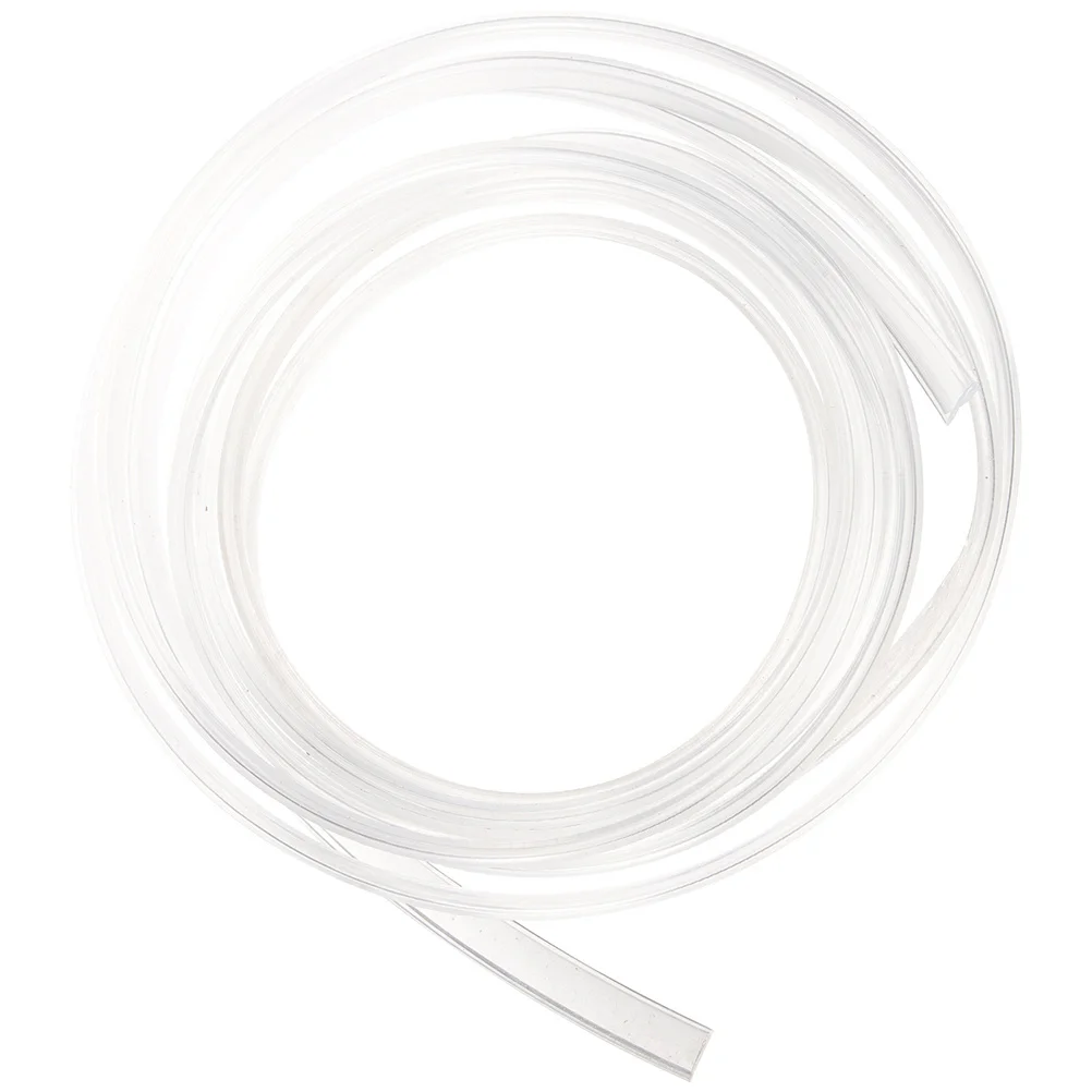 باب السيارة حافة حماة الحرس واضح الفينيل أنابيب مقاوم للماء ختم عازل للصوت 5 متر واقي للحواف للسيارات خرطوم خزان الأسماك #1