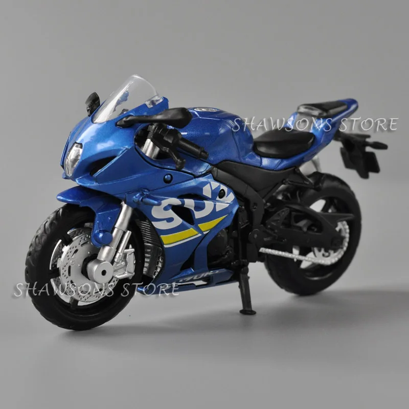 

1:18 Scale Diecast Motorcycle Model Toys Suzuki GSX-R1000 Sport Bike Miniature Replica