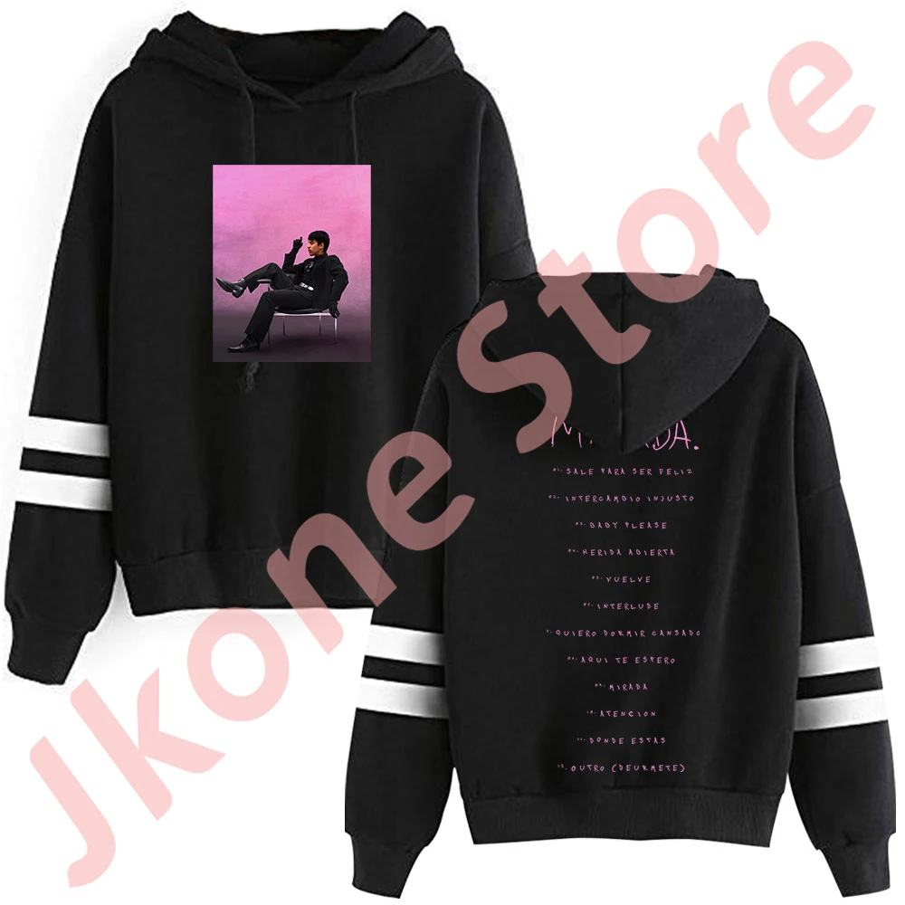 

Ivan Cornejo Mirada Pink Cover Merch Pullover Hoodies Cosplay Unisex Fashion Casual HipHop Sweatshirts