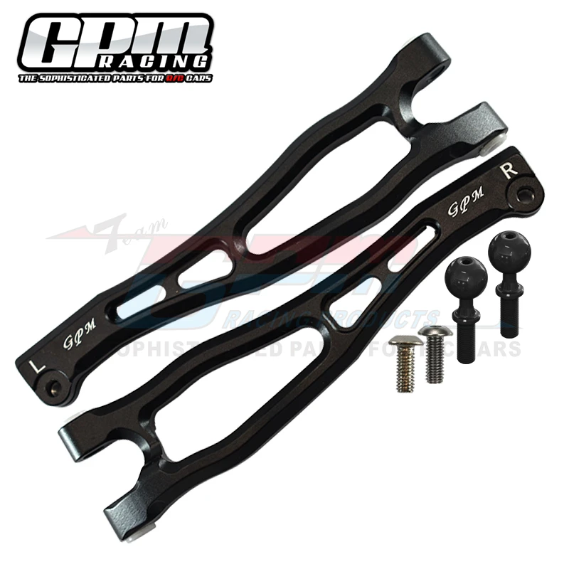 GPM CNC Aluminum Front Upper Arms For ARRMA 1/7 Fireteam Tactical Unit 6S Blx