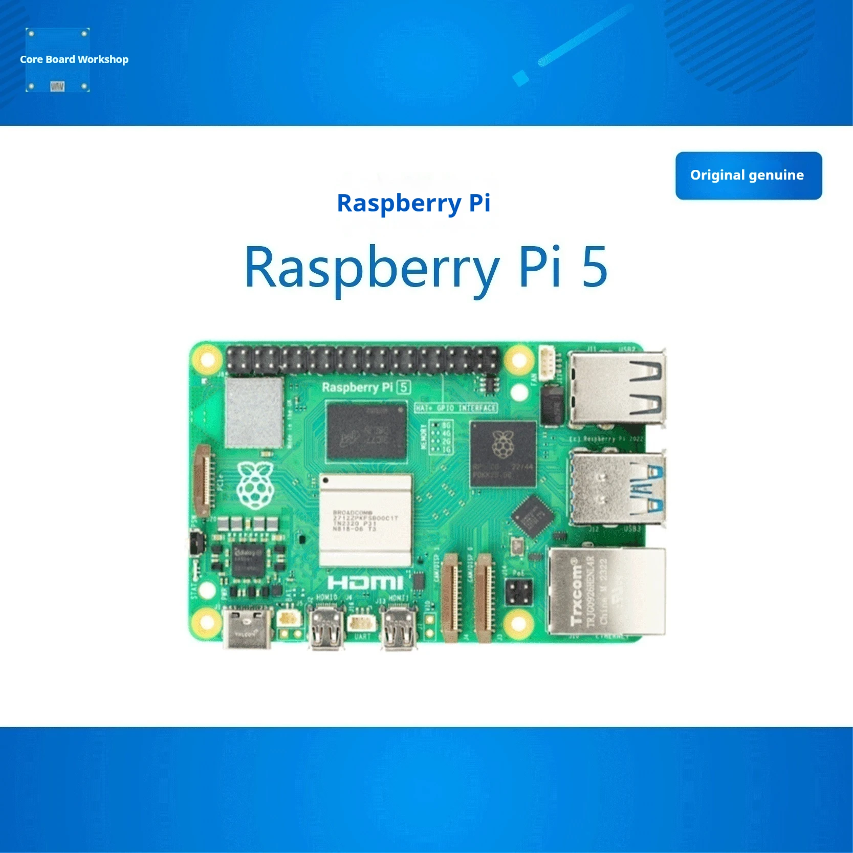 Raspberry Pi 5 Raspberry Pi 5th Generation Development Board Arm Cortex-A76 Linux Development Board