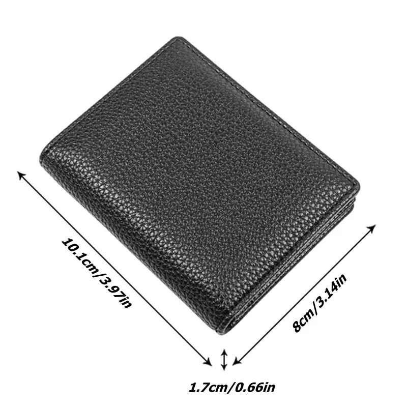 PU Leather Card Wallets Men Credit Card Holders Women Card ID Holder Male Organizer Large Capacity Business Card Holder