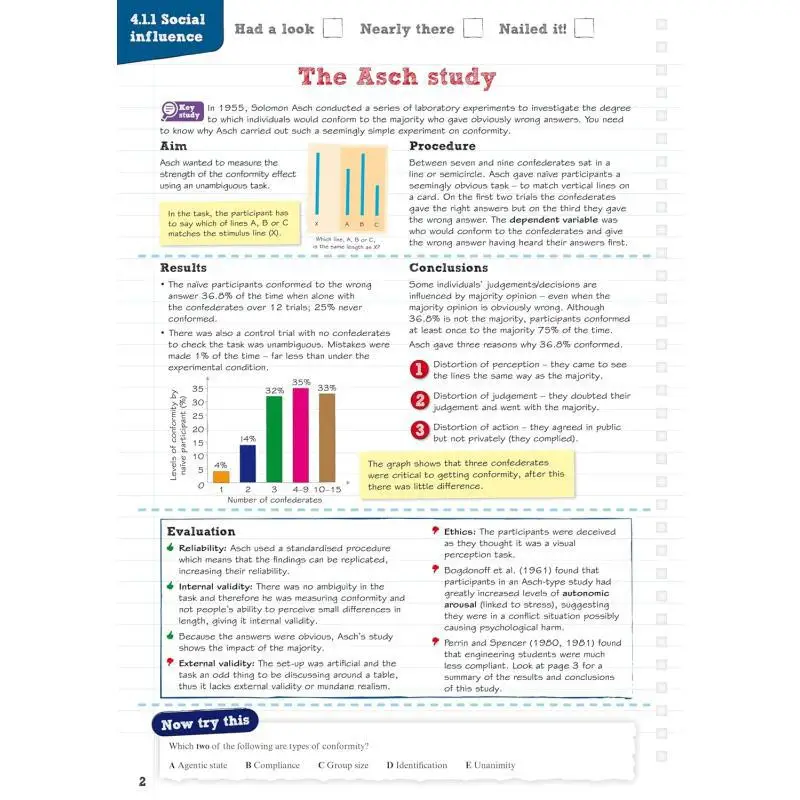 Pearson REVISE AQA دليل مراجعة علم النفس على المستوى والمصنف الإصدار عبر الإنترنت 2025 و2026 امتحان 9781292111216