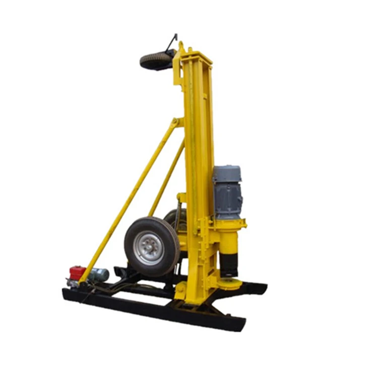Portable 100m 50m Water Well Drilling Rig  for Sale with High Efficiency Portable Borehole Rig for Agricultural Rural Wells